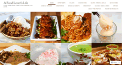 Desktop Screenshot of afoodloverslife.com